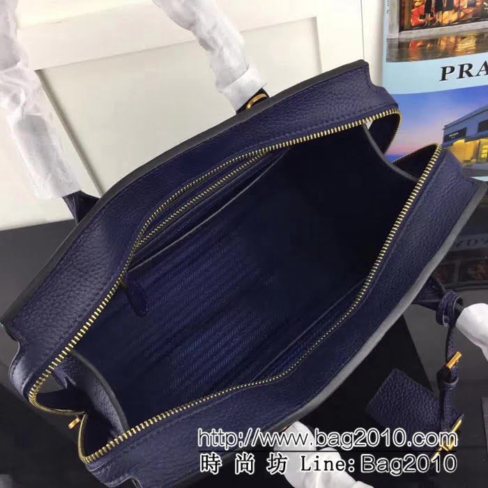 普拉達PRADA原單 新款 prada esplanade bag 1BA047 荔枝紋牛皮 手提肩背包 PHY1551
